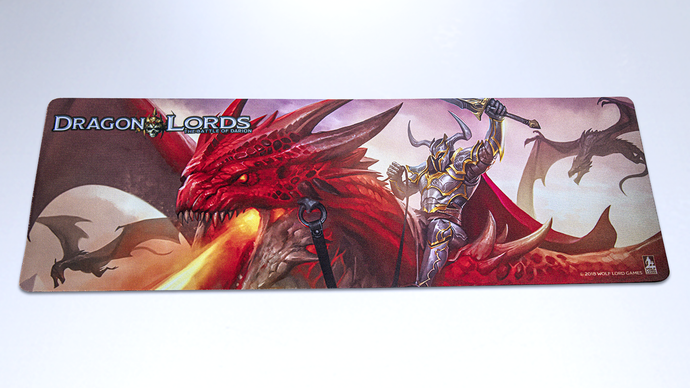 Dragon Lords - Red Dragon Neoprene Player Mat